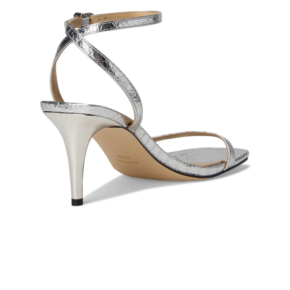 MICHAEL KORS Liana Sandal SILVER 7 (New) - Picture 8 of 8